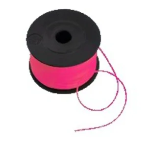 Metseldraad nylon 1mm fel roze -50m