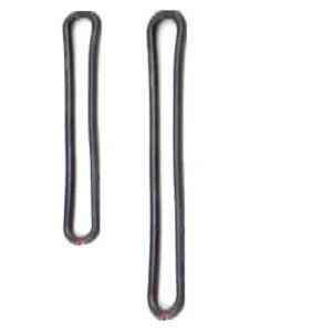Karrubbers / spanrubbers -mm- zwart 40cm