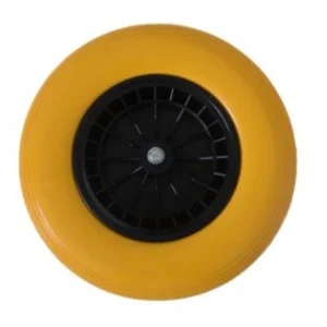 Nooit meer lek pu-wiel 4.00x8 -as 13cm