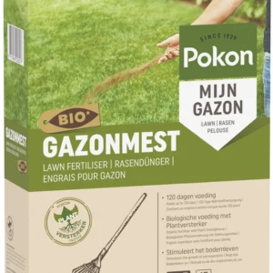 Pokon bio gazonmest voor 15m2 = 1kg