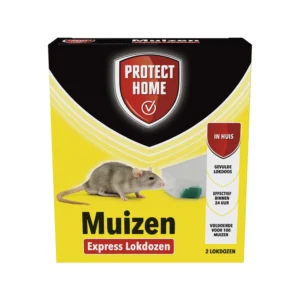 Express muizenmiddel, 2st lokdoos -protect home-