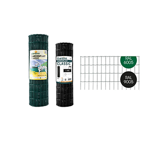 Gaas, gardenplast classic 0.81m x 25m ral 9005 zwart