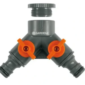 2-Weg ventiel 21 mm (1/2") en 26,5 mm (3/4") gardena