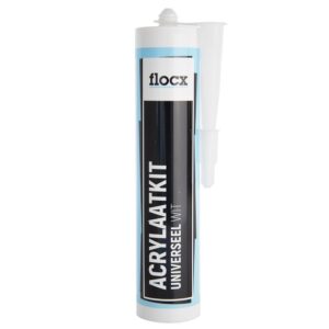 Flocx acrylaatkit universeel wit 310 ml