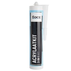 Flocx acrylaatkit 3-in-1 wit 310 ml