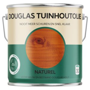 Douglas tuinhoutolie biobased naturel 2,5 ltr