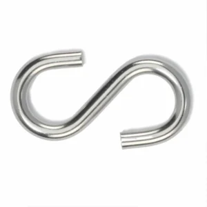 S-haak, -rvs-, 4mm