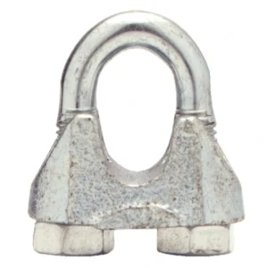 Staaldraadklem verzinkt 5mm (3/16")