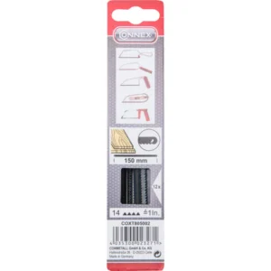Zaagblad los voor ijzerzaagje 150mm(metaal) 12stuks connex
