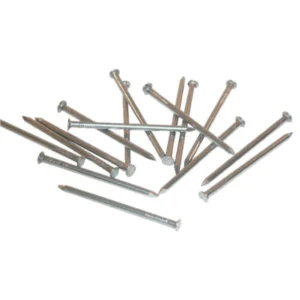 Spijker/ ruitkop blank, 1kg 5.0x110