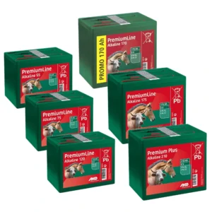 Ako alkaline droge batterij 9 v, 175 ah