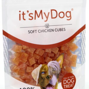 It's my dog chicken soft cubes (85 gr.)