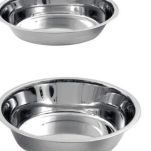 Voerbak rvs 1800 ml